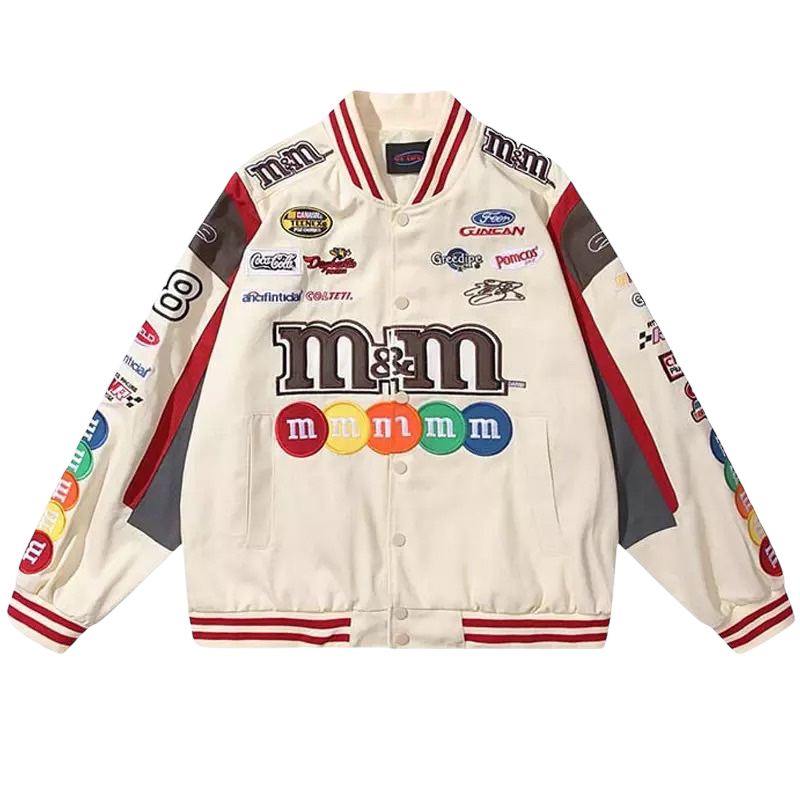 WHITE M&Ms JACKET