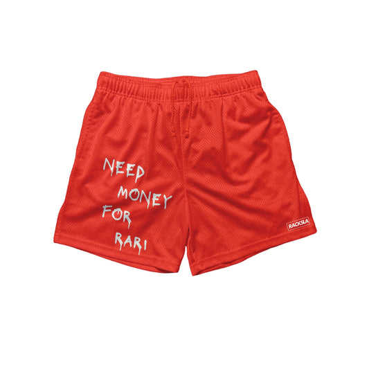 RED NMFR SHORTS