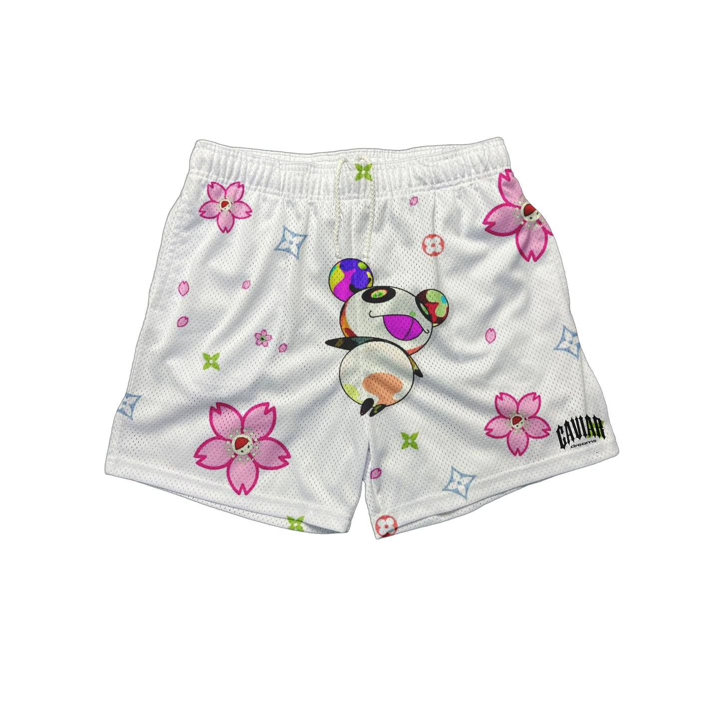 PANDA FLOWER SHORTS