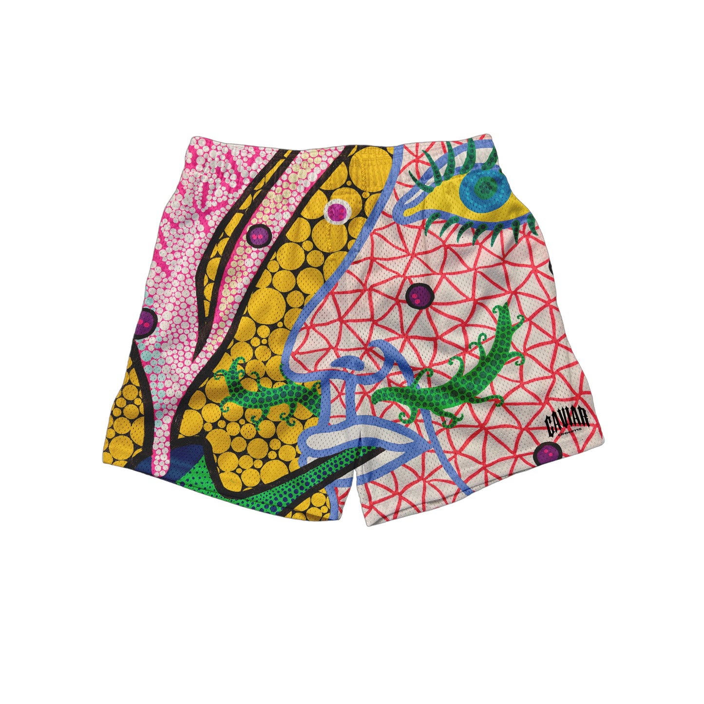 ABSTRACT EYE SHORTS