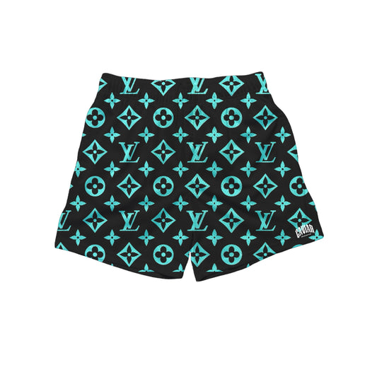 TEAL MONO SHORTS