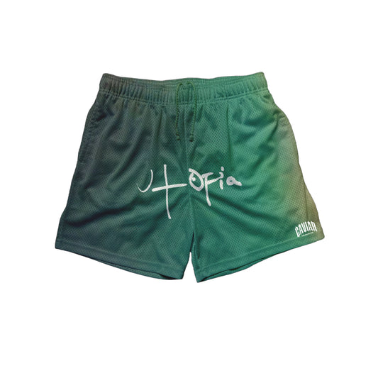 TEAL UTOPIA SHORTS