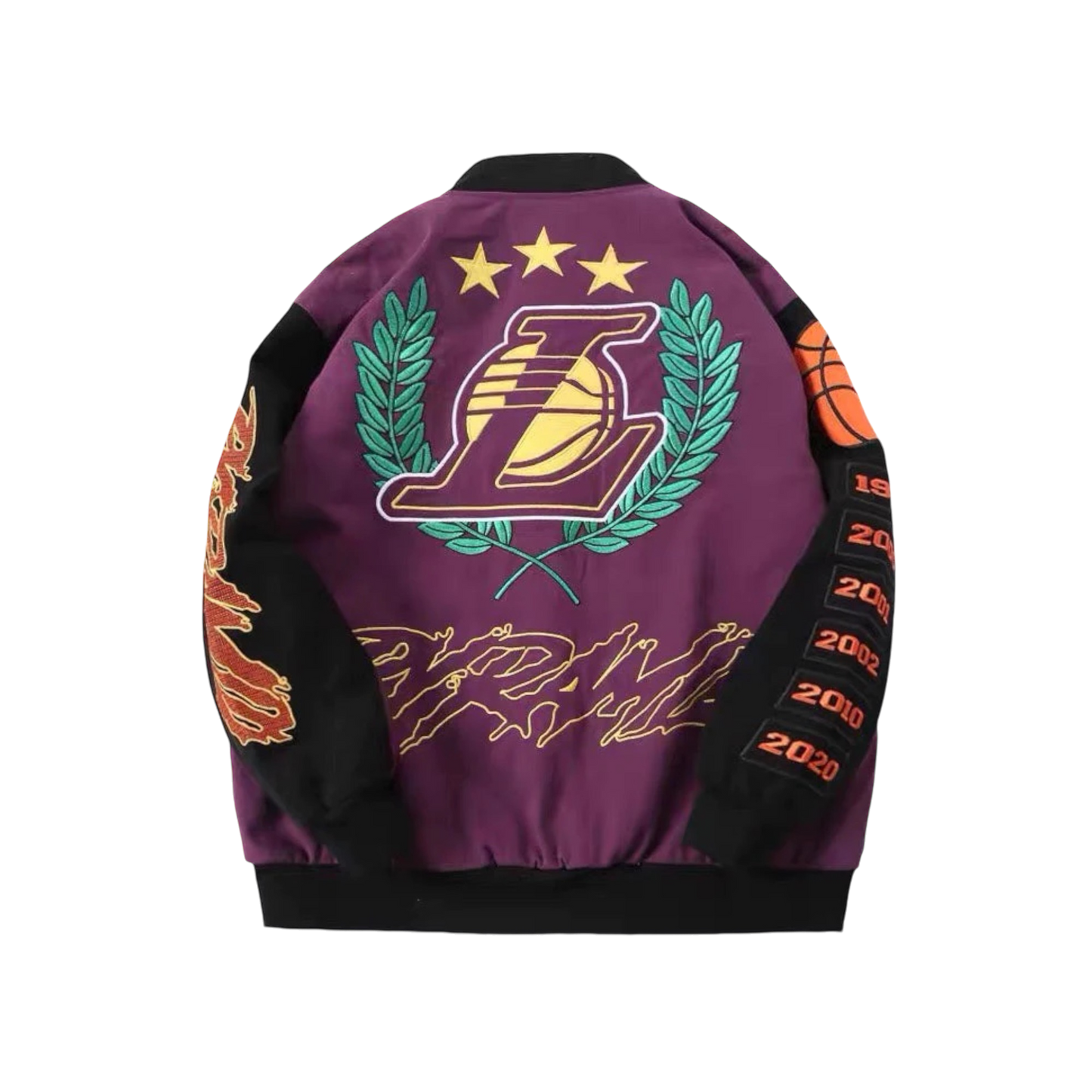 PURPLE LAKERS JACKET