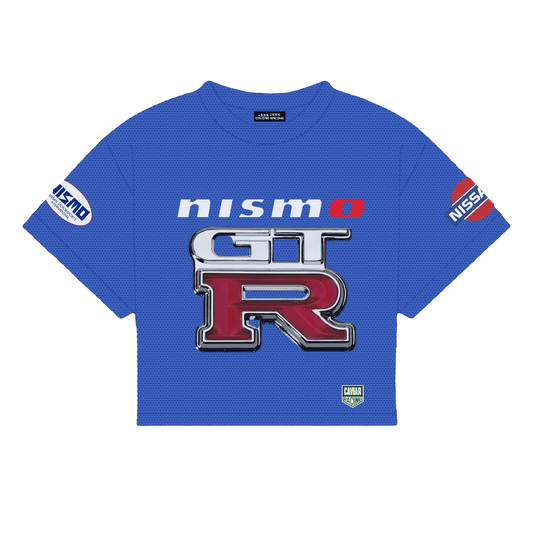 NISMO GT-R MESH SHIRT | BAYSIDE BLUE