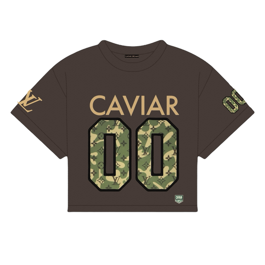 MONO CAMO MESH SHIRT | BROWN