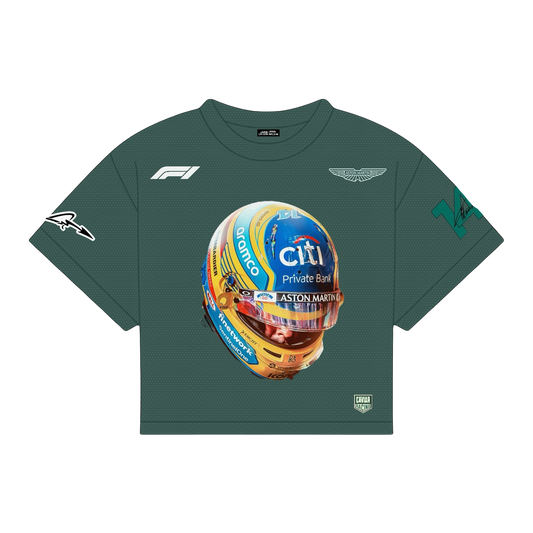 ALONSO HELMET MESH SHIRT | RACING GREEN