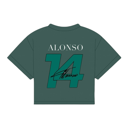 ALONSO HELMET MESH SHIRT | RACING GREEN