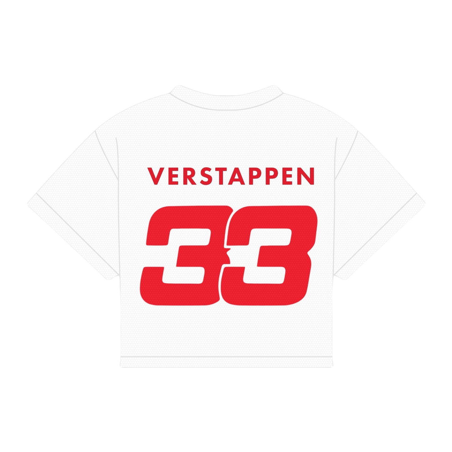 VERSTAPPEN HELMET MESH SHIRT | WHITE