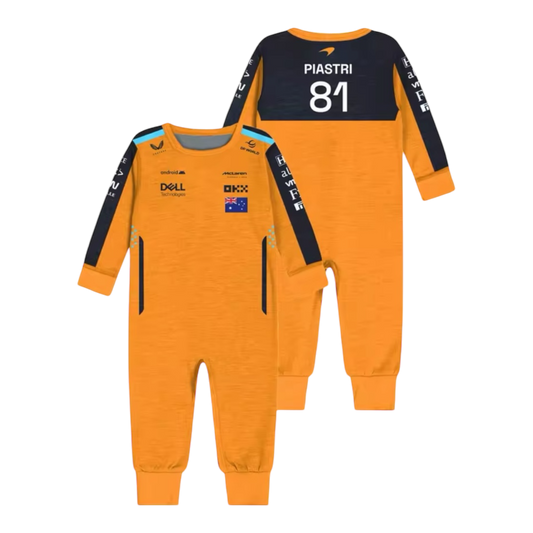 P1 PIASTRI ONESIE | ORANGE