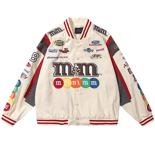 WHITE M&Ms JACKET