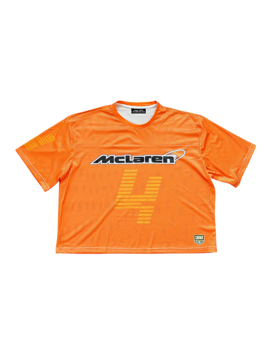 McLAREN MESH SHIRT | PAPAYA (ORANGE)